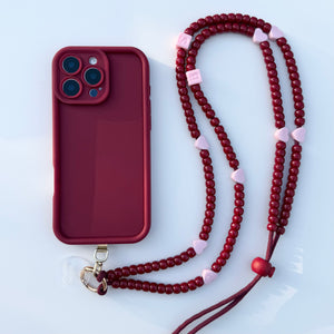 ‘CANDY HEARTS’ ADJUSTABLE CROSSBODY PHONE STRAP