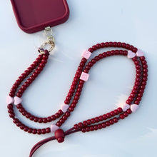 Load image into Gallery viewer, ‘CANDY HEARTS’ ADJUSTABLE CROSSBODY PHONE STRAP
