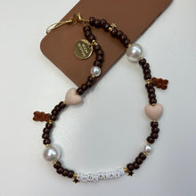 Load image into Gallery viewer, “SWEET LIKE CHOCOLATE” BOOM  BESPOKE PHONE BEADS
