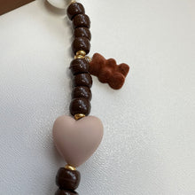 Load image into Gallery viewer, “SWEET LIKE CHOCOLATE” BOOM  BESPOKE PHONE BEADS
