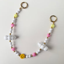 Load image into Gallery viewer, ‘STARRY HEARTS’ BEADED BOOM BESPOKE BAG CHARM
