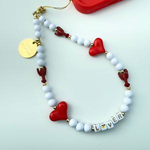 ´LOBSTER LOVER’ BOOM BESPOKE PHONE BEADS