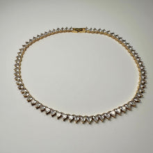 Load image into Gallery viewer, ´COLD HEART’ GOLD TENNIS NECKLACE
